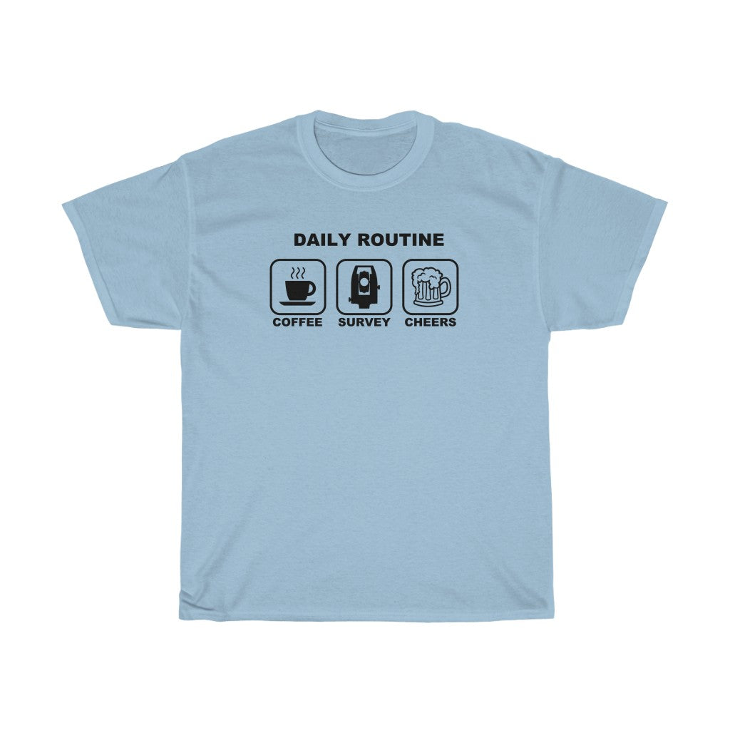 Daily Routine T-Shirt – Survey Shirts